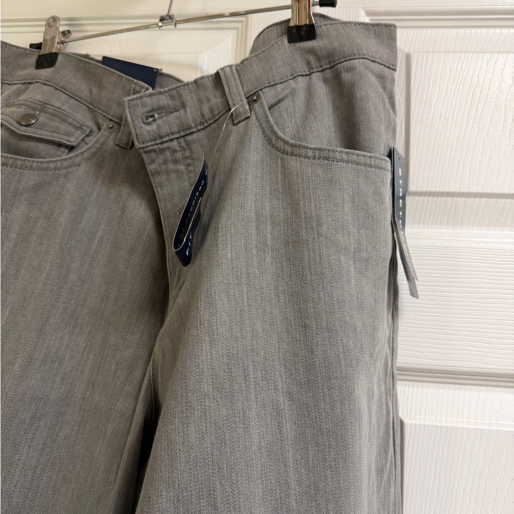Chaps Women's Gray Straight Jeans